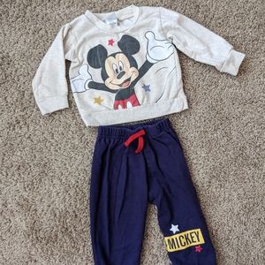 Disney Baby Sweatshirt and sweatpants set